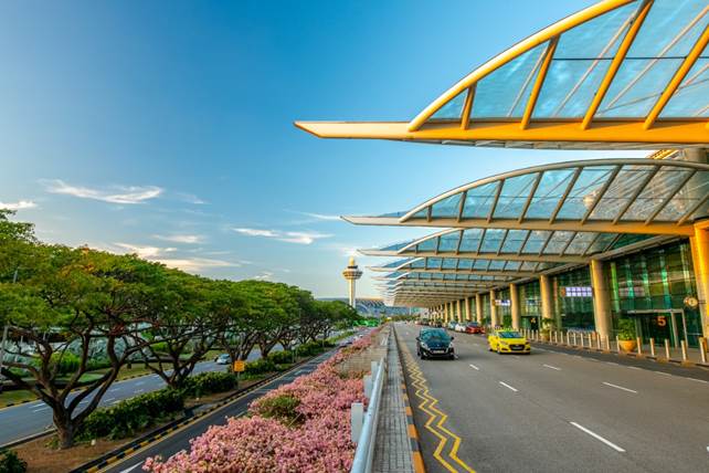 Singapore Airport Drop off